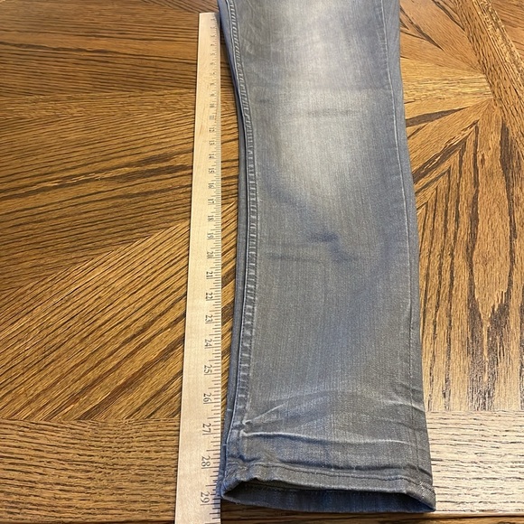 Women’s White House Black Market Gray Skinny Jeans Size 6 High-Rise Worn Twice - Picture 9 of 10